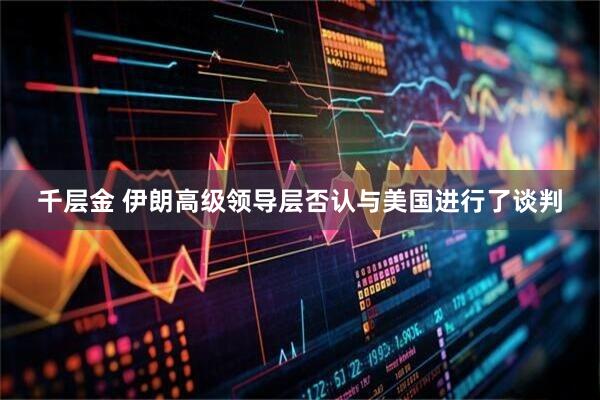 千层金 伊朗高级领导层否认与美国进行了谈判
