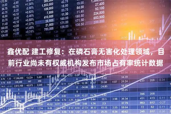 鑫优配 建工修复：在磷石膏无害化处理领域，目前行业尚未有权威机构发布市场占有率统计数据