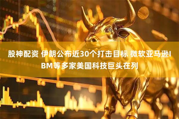 股神配资 伊朗公布近30个打击目标 微软亚马逊IBM等多家美国科技巨头在列
