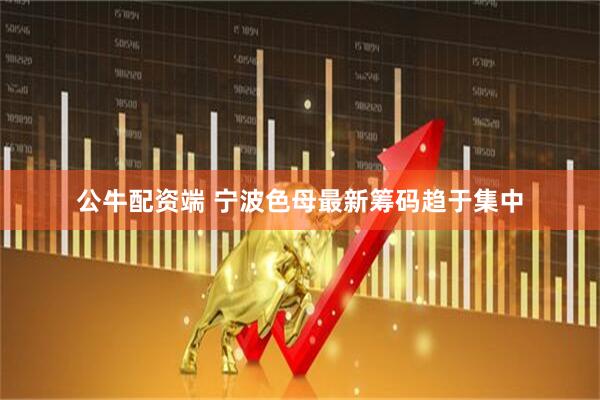 公牛配资端 宁波色母最新筹码趋于集中