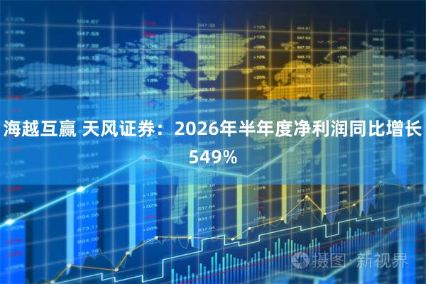 海越互赢 天风证券：2026年半年度净利润同比增长549%